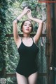 Beautiful Pichana Yoosuk shows off her figure in a black swimsuit (19 photos) P15 No.ac0860