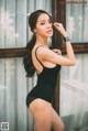 Beautiful Pichana Yoosuk shows off her figure in a black swimsuit (19 photos) P19 No.696015
