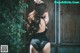 Beautiful Pichana Yoosuk shows off her figure in a black swimsuit (19 photos) P6 No.2d8130