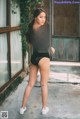 Beautiful Pichana Yoosuk shows off her figure in a black swimsuit (19 photos) P10 No.8efb99