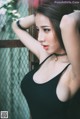 Beautiful Pichana Yoosuk shows off her figure in a black swimsuit (19 photos) P7 No.e9ca90