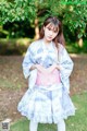 Kimoe Vol. 007: Model Xia Mei Jiang (夏 美 酱) (60 photos) P17 No.d3e6e6