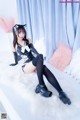 神楽坂真冬 Cosplay ねこタイム Black Ver. P37 No.afc34f Image No. 27