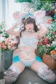 Sonson 손손, [DJAWA] Turquoise Bunny Set.01 P5 No.0ac4c8