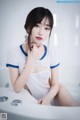 Kim Ji-Won 김지원, [BLUECAKE] White One + RED.Ver – Set.01 P13 No.f7789d